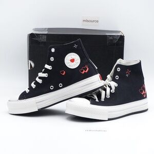 NEW Converse Chuck Taylor All Star EVA Hearts Sneakers